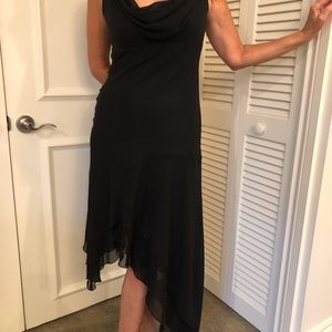 Black cocktail dress